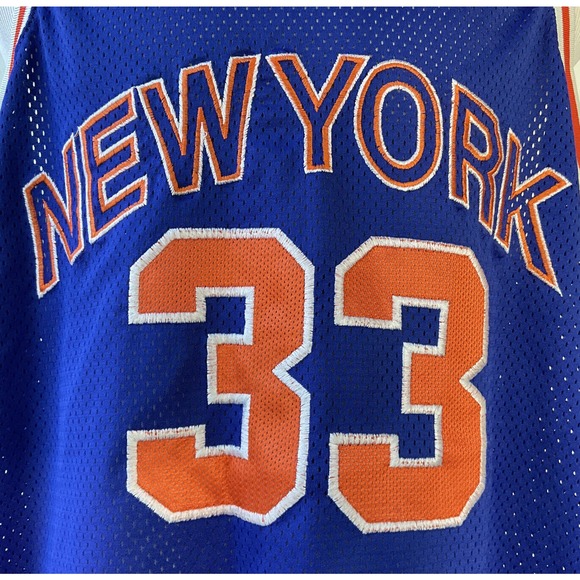 New York Knicks Patrick Ewing Stitched Jersey Size XL - Picture 6 of 7